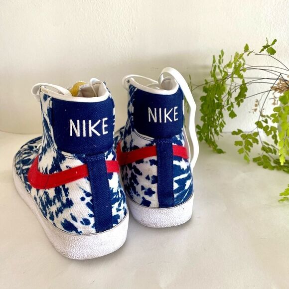 Nike Blazer Mid ‘77 Vintage Blue Tye Dye 9 - Picture 5 of 8